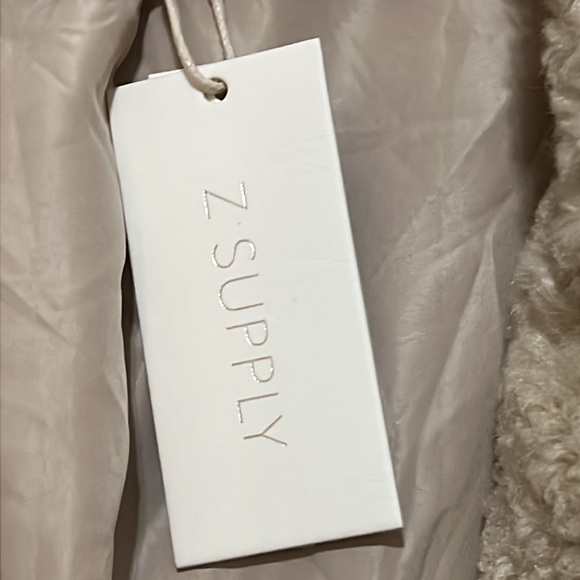 NWT Z Supply Ari Sherpa Jacket Size M - Picture 6 of 9